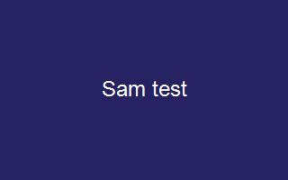 Sam test